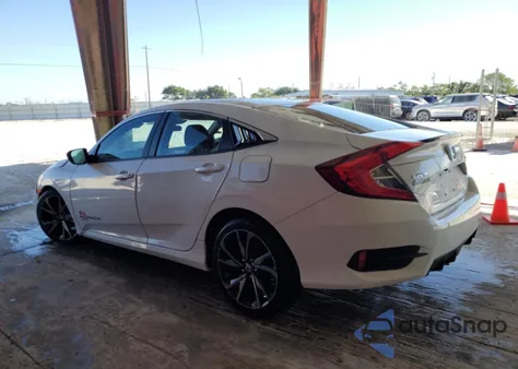2019 Honda Civic Sport z USA, uszkodzony, nr VIN 2HGFC2F89KH571545